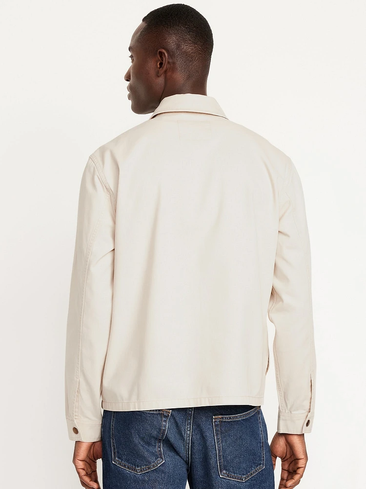 Workwear Zip Shacket