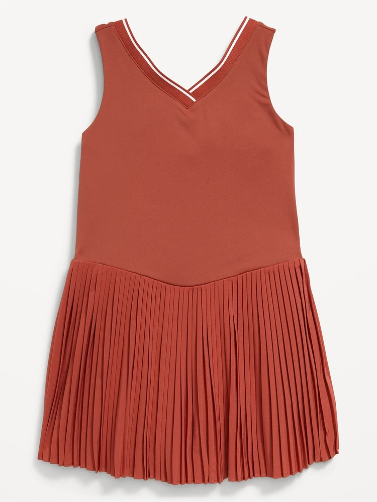 PowerSoft Micro-Pleated Athletic Dress for Girls