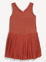 PowerSoft Micro-Pleated Athletic Dress for Girls