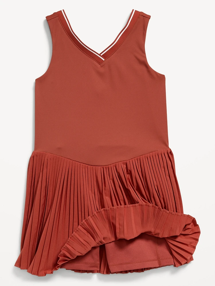 PowerSoft Micro-Pleated Athletic Dress for Girls