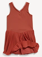 PowerSoft Micro-Pleated Athletic Dress for Girls