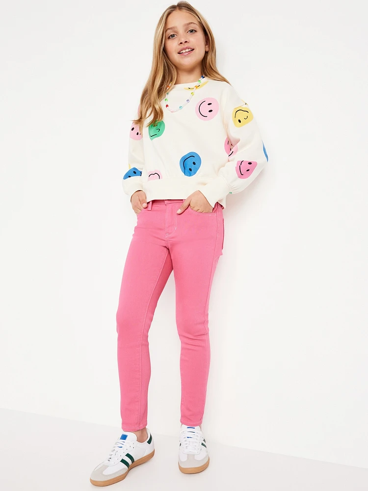 High-Waisted Rockstar 360° Stretch Jeggings for Girls
