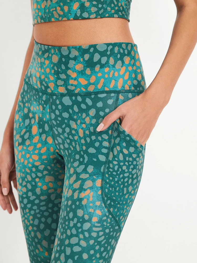 High-Waisted PowerSoft 7/8 Pocket Leggings