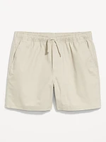 Twill Jogger Shorts -- 5-inch inseam