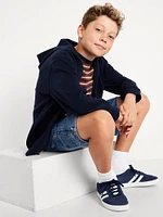 Knee Length Baggy Carpenter Jean Shorts for Boys