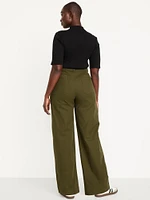 Extra High-Waisted Mariner Wide-Leg Pants