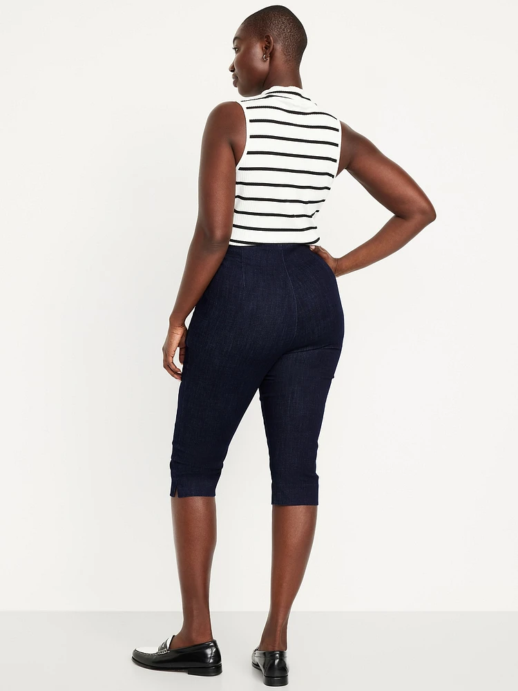 Extra High-Waisted Polished Pixie Capri Pants