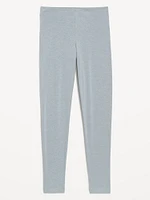 High-Waisted Jersey Fashion Layering Leggings