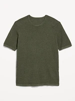 Sweater-Knit T-Shirt