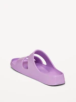 Double-Strap Slide Sandals for Girls