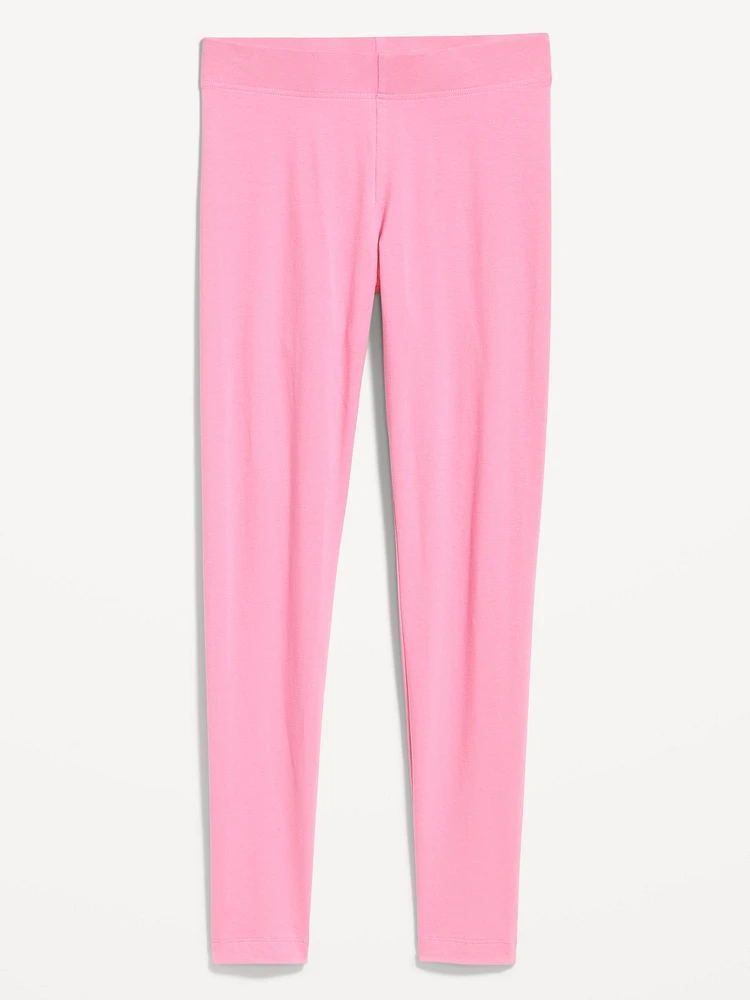 High-Waisted Jersey Fashion Layering Leggings