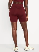 Extra High-Waisted CloudComfy Biker Shorts -- 6-inch inseam