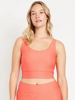 Matte Longline Swim Top
