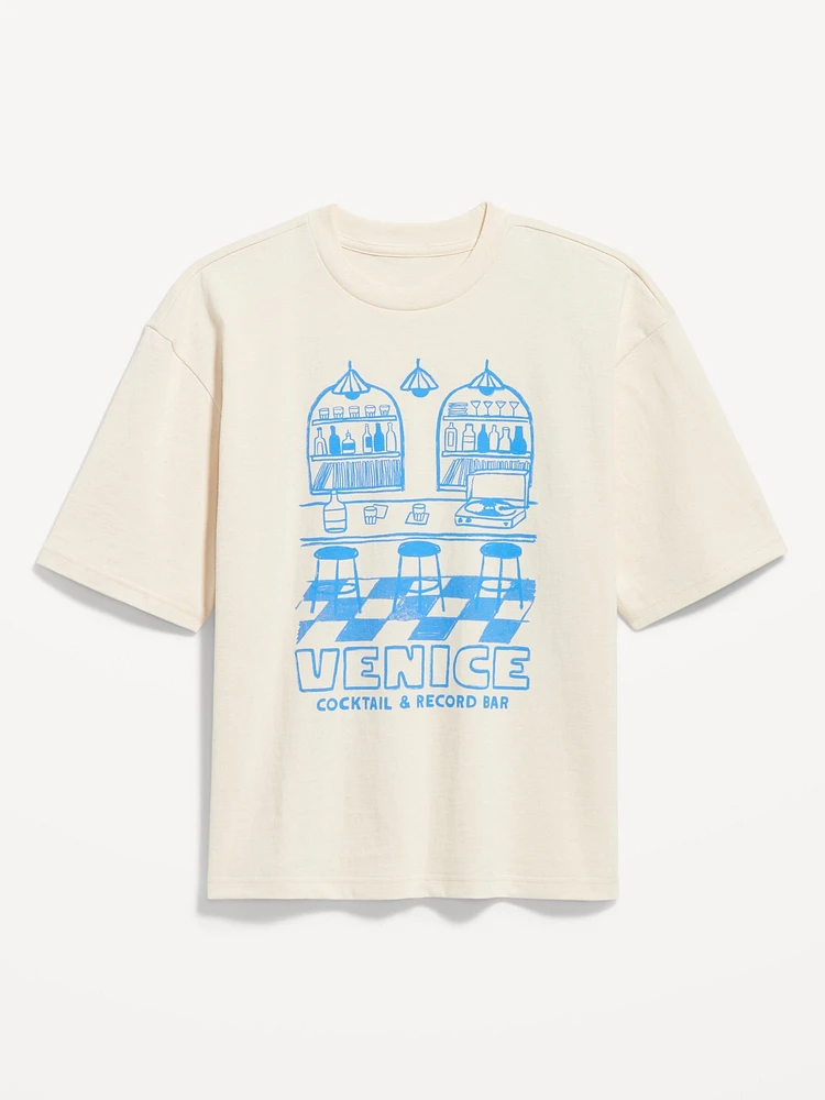 Heavyweight Cropped Graphic T-Shirt