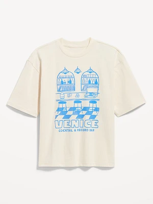 Heavyweight Cropped Graphic T-Shirt
