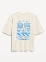 Heavyweight Cropped Graphic T-Shirt