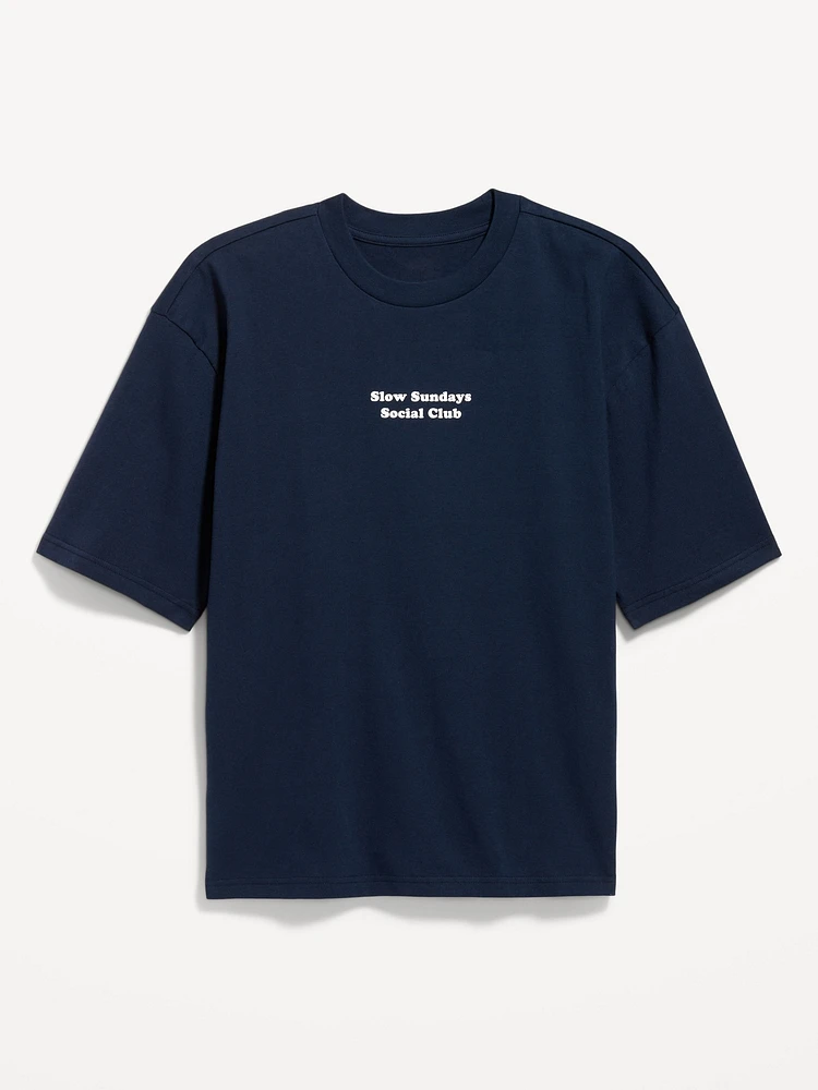 Heavyweight Cropped Graphic T-Shirt