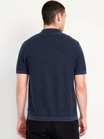 Short-Sleeve Camp Sweater