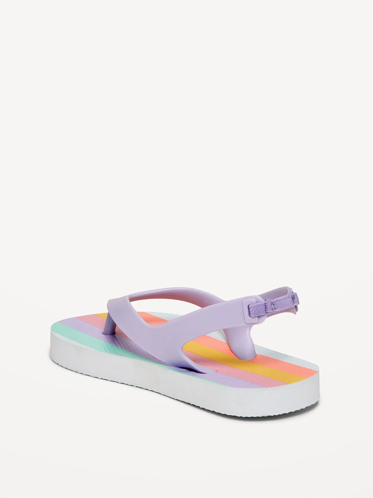 Flip-Flop Sandals for Toddler Girls