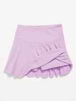High-Waisted Skort for Girls
