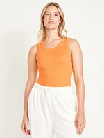 Exhale Seamless Fitted Rib Tank