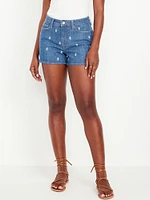 Curvy High-Waisted OG Jean Shorts -- 3-inch inseam