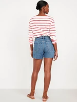 Curvy High-Waisted OG Jean Shorts -- 5-inch inseam