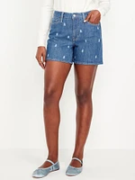 Curvy High-Waisted OG Jean Shorts -- 5-inch inseam