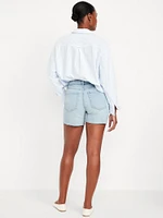 Curvy High-Waisted OG Jean Shorts -- 5-inch inseam