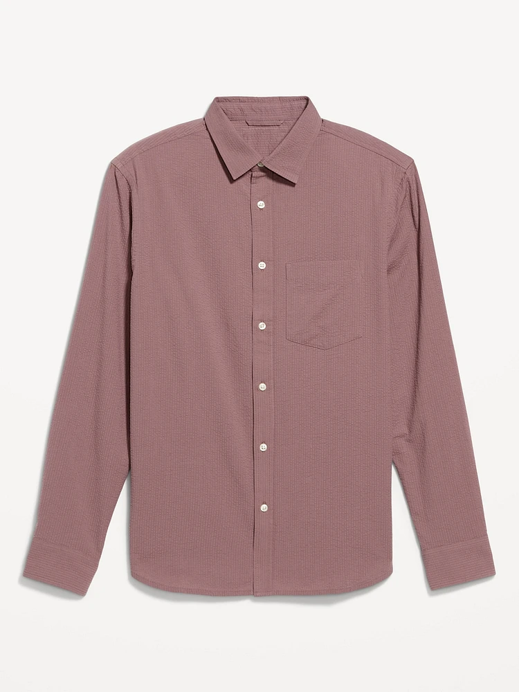 Classic Fit Seersucker Shirt