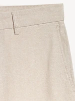 Slim Rotation Linen-Blend Chino Shorts -- 8-inch inseam