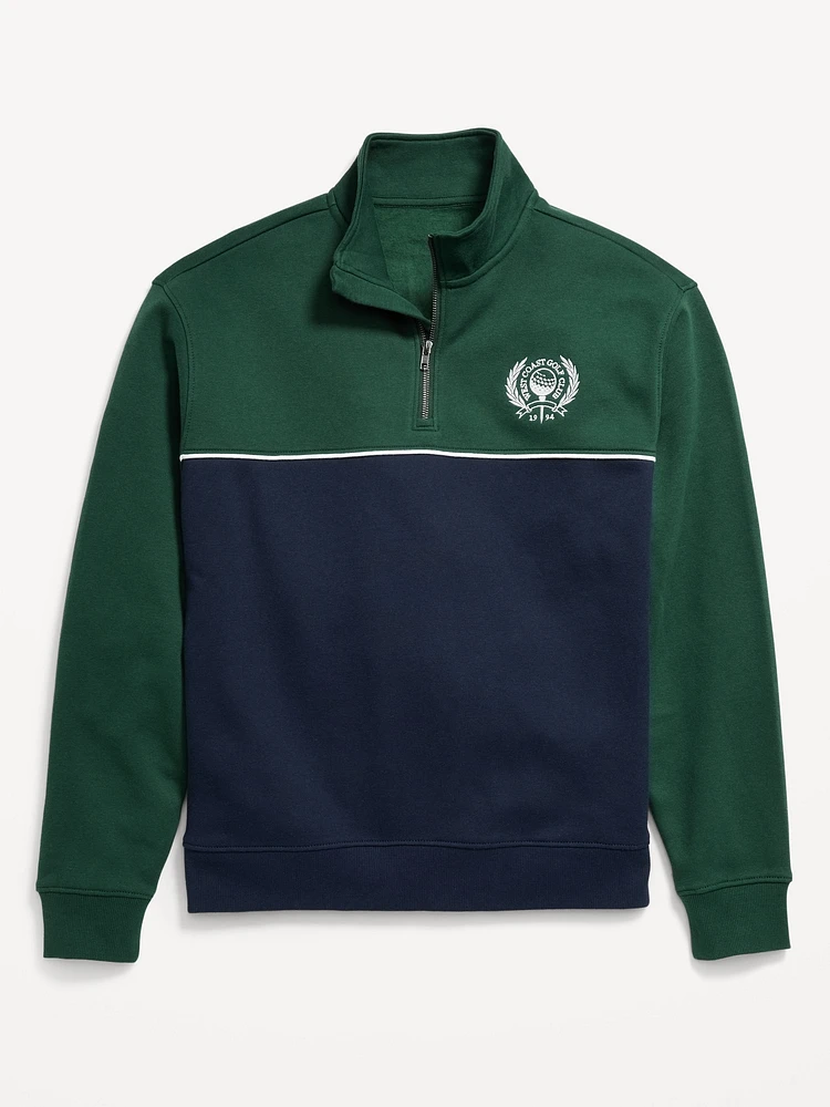 Rotation Fleece Quarter-Zip Pullover