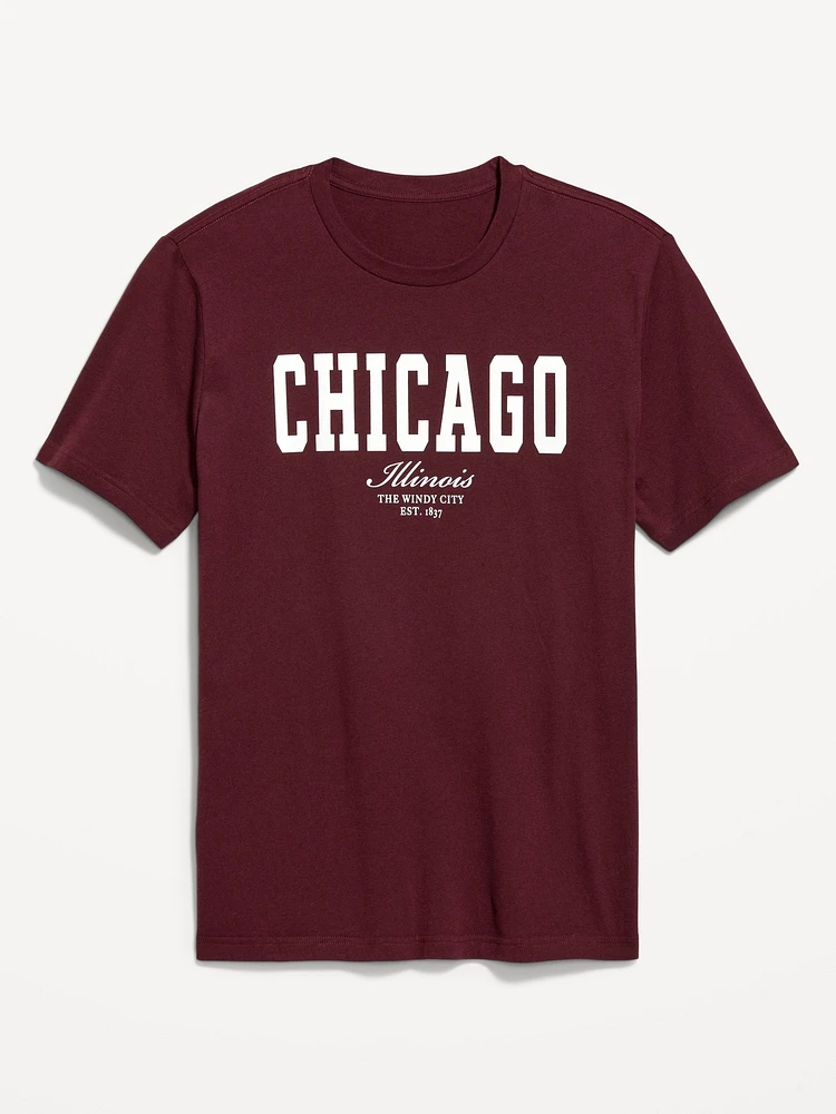 Crew-Neck Graphic T-Shirt