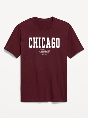 Crew-Neck Graphic T-Shirt