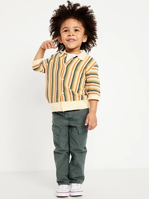 Baggy Tech Cargo Pants for Toddler Boys