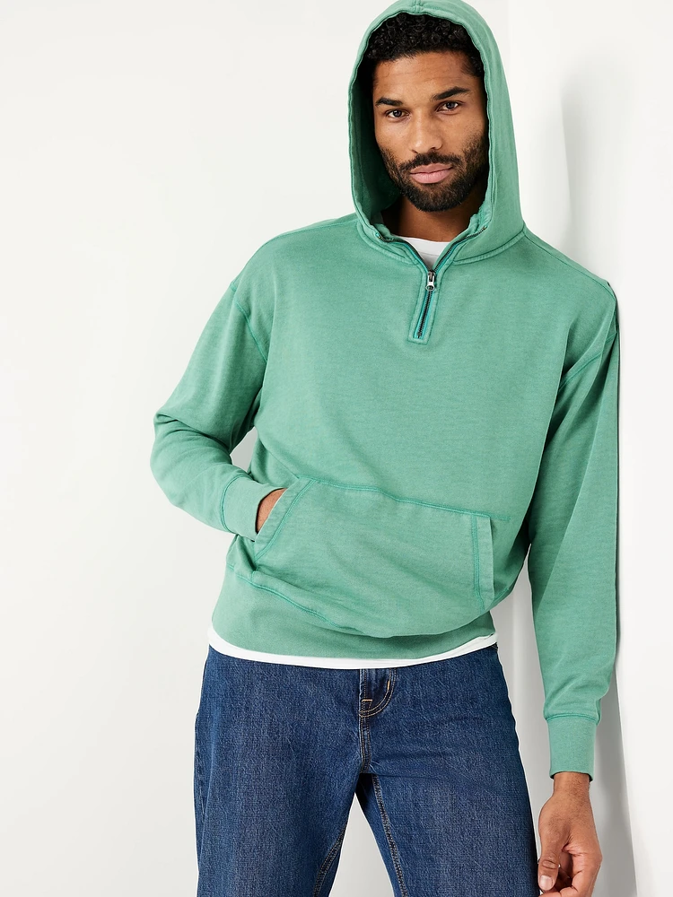 Lightweight Quarter-Zip Hoodie