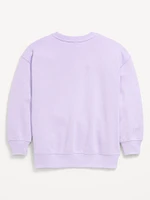 Oversized Graphic Sweatshirt for Girls