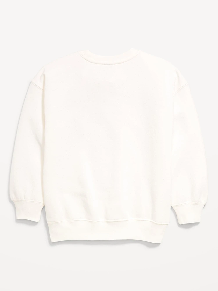 Dolly Parton™ Oversized Graphic Sweatshirt for Girls