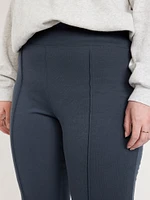 High-Waisted Dynamic Fleece Crop Kick Flare Sweatpants