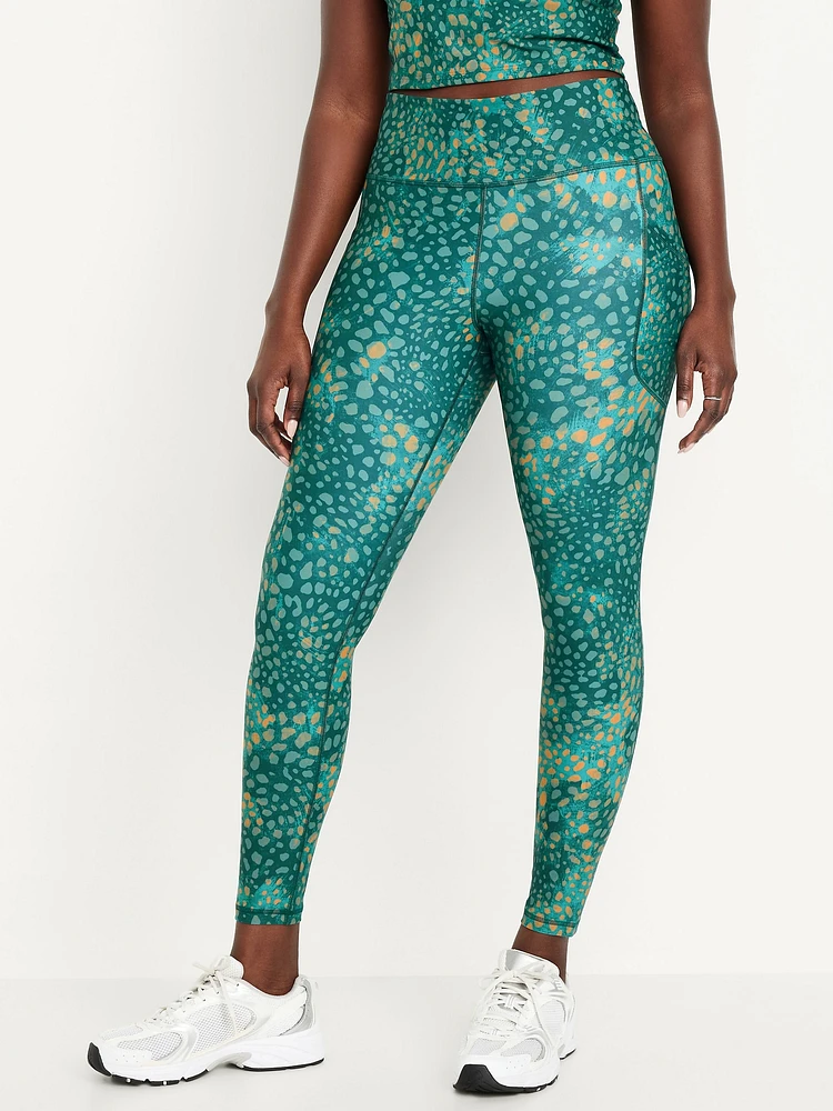 High-Waisted PowerSoft 7/8 Pocket Leggings