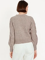 Pointelle Sweater