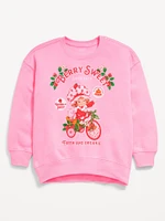 Strawberry Shortcake™ Oversized Graphic Sweatshirt for Girls