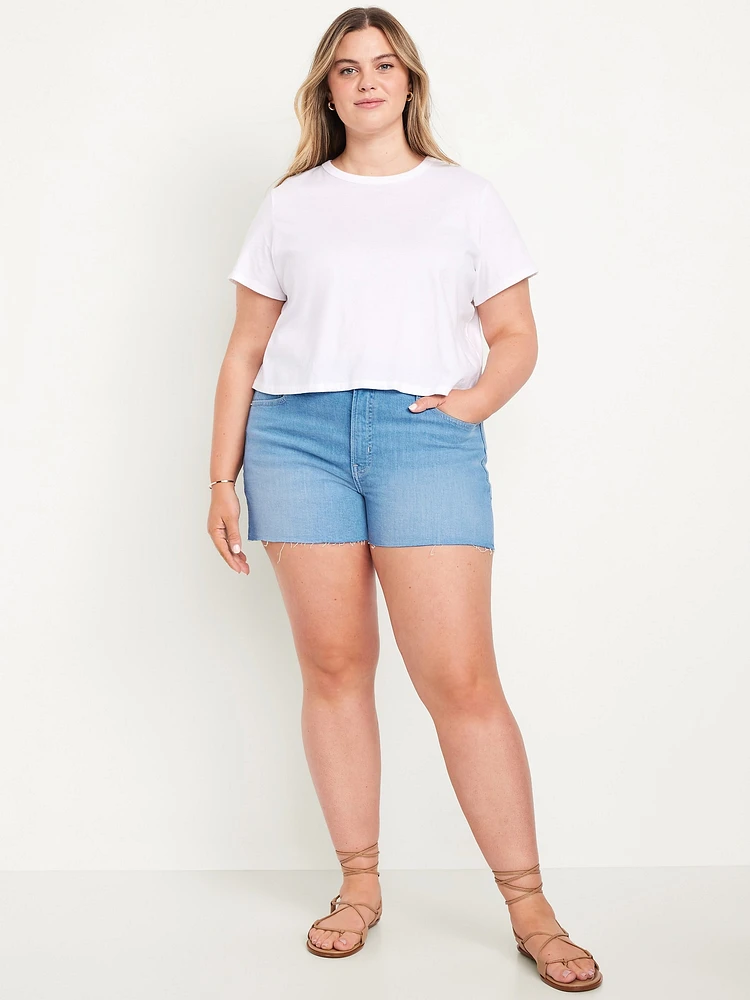 High-Waisted OG Jean Cut-Off Shorts - 3-inch inseam