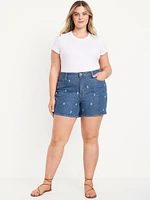 High-Waisted OG Jean Shorts -- 5-inch inseam