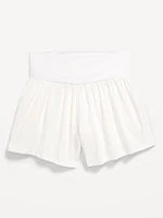 High-Waisted StretchTech Performance Shorts for Girls