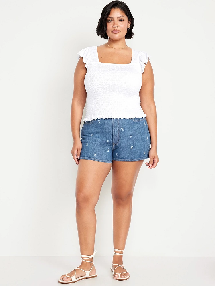 High-Waisted OG Jean Shorts - 3-inch inseam