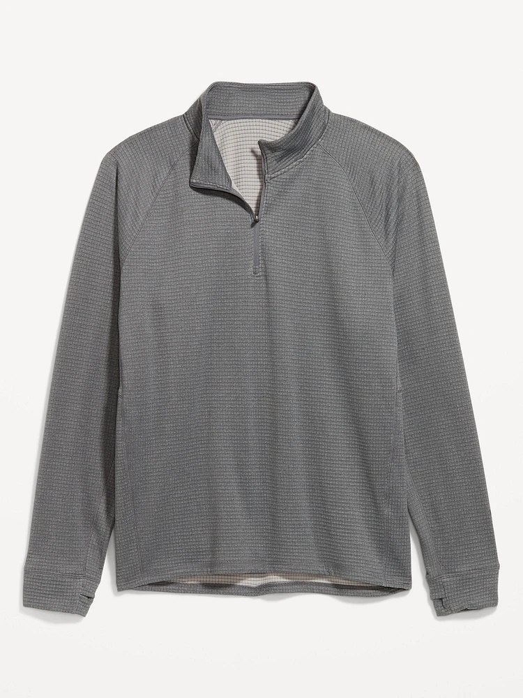 Go-Dry Cool Waffle Quarter Zip