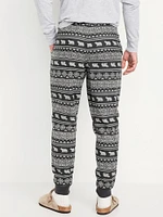 Flannel Pajama Joggers for Men