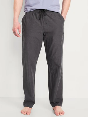 Poplin Pajama Pants for Men