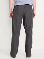 Poplin Pajama Pants for Men